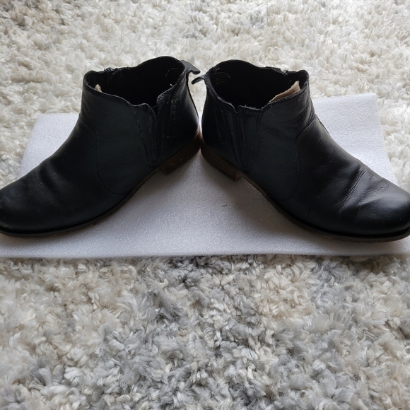 Josef Seibel black leather booties size 39 - Picture 7 of 9